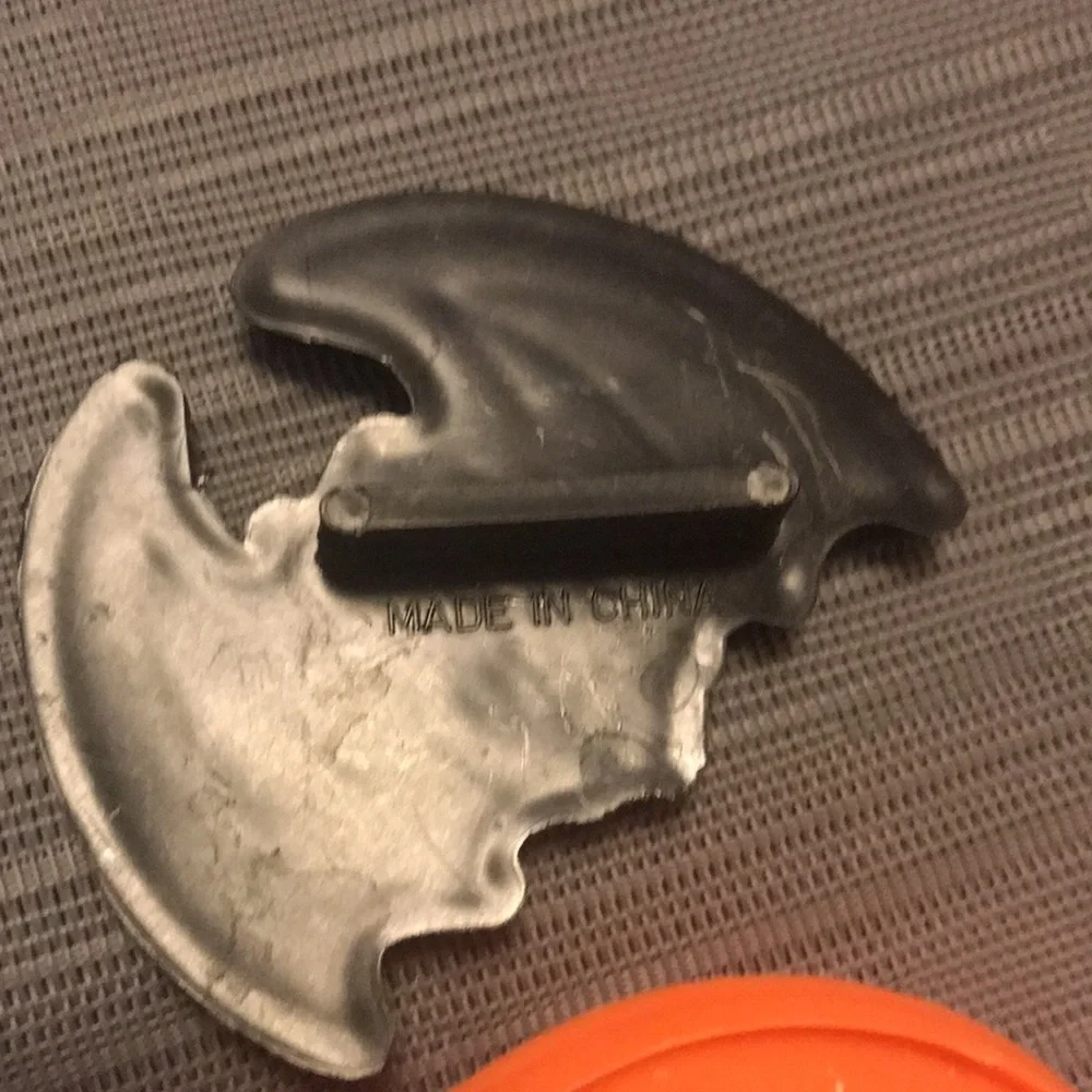 Halloween Plastic Cookie Cutters Press Lot of 8 Witch Bat Ghost Cat Vampire